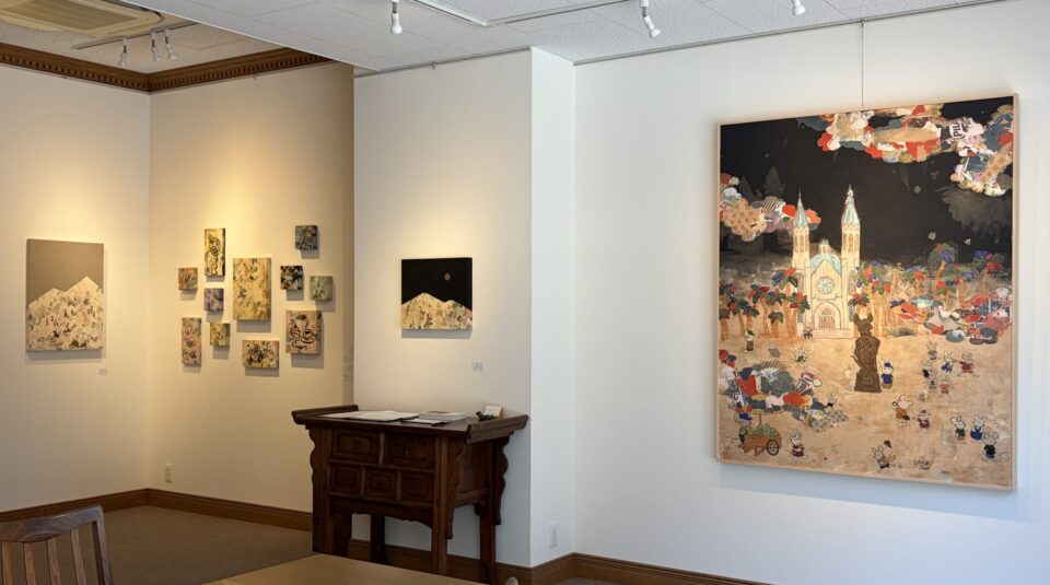 橋本百合香　展示風景
